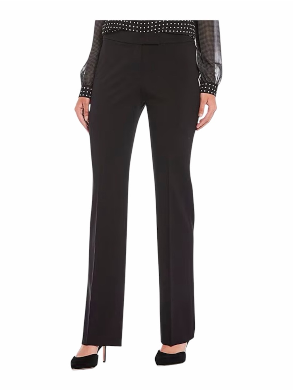 Anne Klein Brown Boot-Cut Dress Pants Size 2